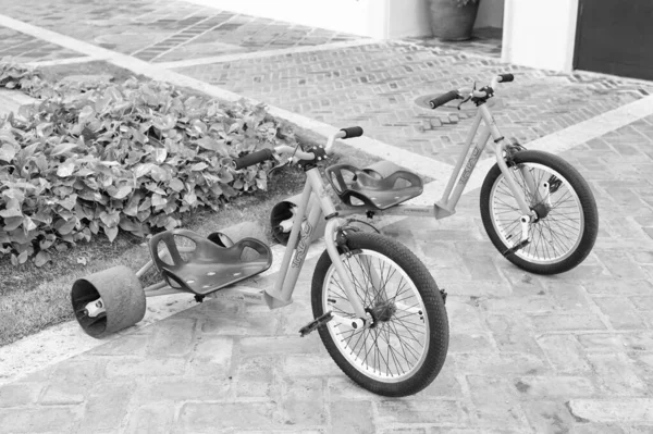 Santo Domingo Δομινικανή Δημοκρατία Φεβρουαρίου 2016 Τριάδα Drift Trike Τρίκυκλο — Φωτογραφία Αρχείου