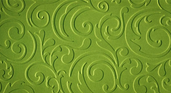 Embossed Green Background Embossed Green Backdrop Background Embossed Green Color — Stock Photo, Image