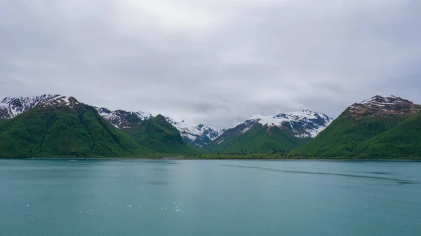 Краєвид Гори Алясці Фотографія Ландшафтної Гори Природою Гора Мальовничій Природі — стокове фото