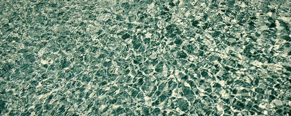 Turquoise Color Background Swimming Pool Water Ripples Maldives — 图库照片