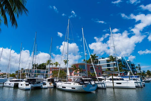 Miami Florida Abd Mart 2023 Lauderdale Kanal Yaz Limanı — Stok fotoğraf