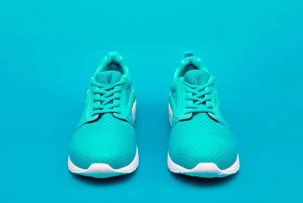 Calçado Para Treinamento Calçado Atlético Para Correr Par Sapatos Esportivos — Fotografia de Stock