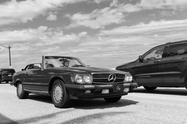 Palm Beach Φλόριντα Ηπα Μαρτίου 2021 Mercedes Benz Αυτοκίνητο Στο — Φωτογραφία Αρχείου