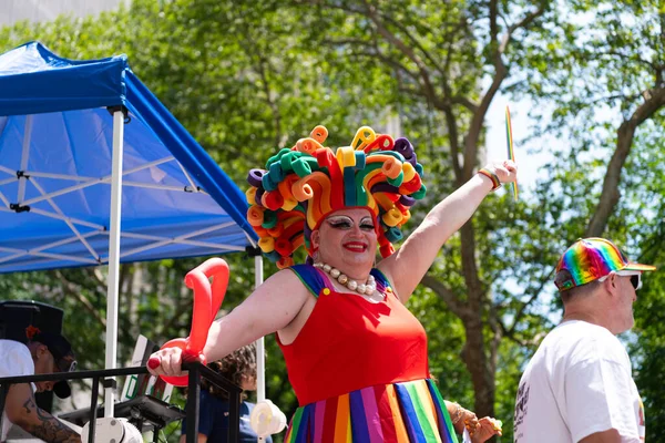 New York Június 2023 Pride Felvonulás 2023 Ban New Yorkban — Stock Fotó