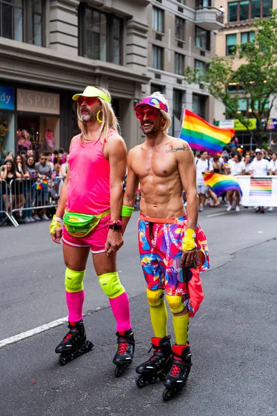 Nova Iorque Eua Junho 2023 Parada Orgulho 2023 Nova York — Fotografia de Stock