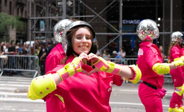 Nova Iorque Eua Junho 2023 Parada Orgulho 2023 Nova York — Fotografia de Stock