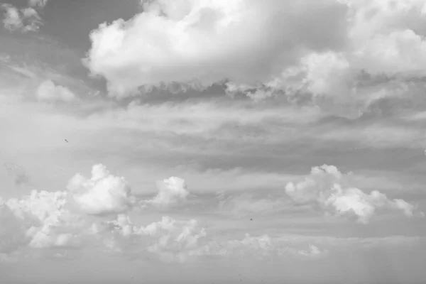 Blauwe Hemel Met Witte Wolken Daglicht — Stockfoto
