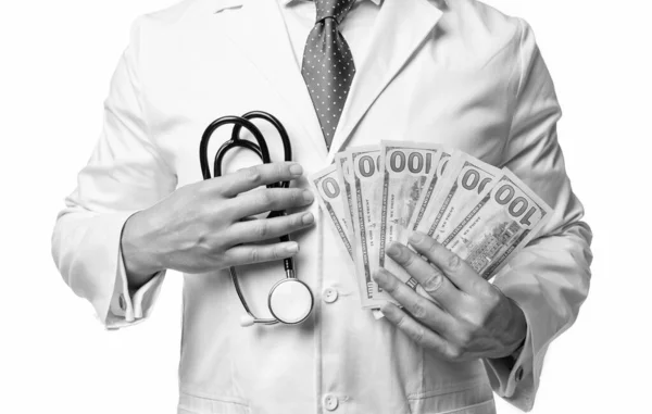 Sjukförsäkring Dyrt Sjukvårdskostnader Och Försäkring Pengar Till Sjukförsäkring — Stockfoto