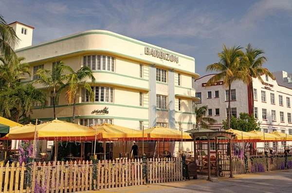 Miami Estados Unidos Abril 2021 Barbizon Art Deco Hotel Building — Foto de Stock