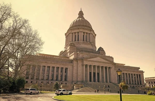 Olympia Washington Abd Nisan 2021 Washington Eyalet Meclis Binası Veya — Stok fotoğraf