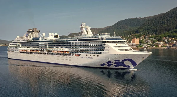 Ketchikan Alasca Eua Maio 2019 Cruzeiro Coral Princess Cruises Viagem — Fotografia de Stock