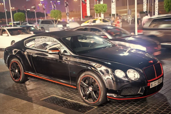 Dubaj Spojené Arabské Emiráty Prosince 2017 Bentley Continental — Stock fotografie