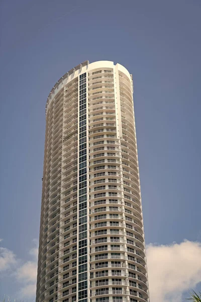 Wolkenkrabber Architectuur Buiten Wolkenkrabber Architectuur Miami Metropolis Foto Van Wolkenkrabber — Stockfoto