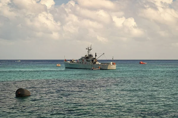 Cozumel México Dezembro 2015 Navio Naval Barco Militar Catoche P273 — Fotografia de Stock