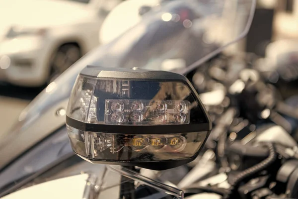 Turn Signal Light Car Motorbike Selective Focus — Stock Photo, Image