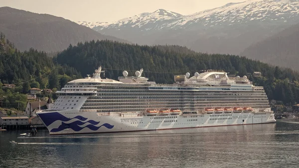Ketchikan Alaska Usa 2019 Május Egy Hajókirándulás Királyi Hercegnős Kiruccanás — Stock Fotó