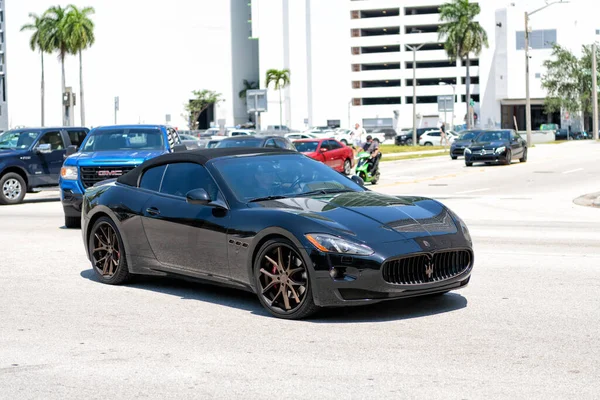 Miami Beach Florida Usa Aprile 2021 Maserati Gran Turismo Angolo — Foto Stock