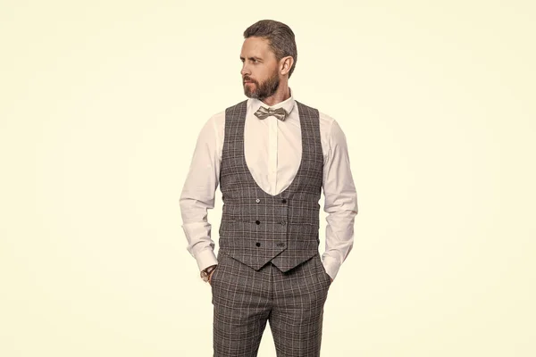 Formalwear Man Studio Photo Man Wearing Formalwear Man Wear Formalwear — Stock Photo, Image