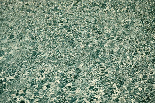 Бірюзовий Кольоровий Фон Водою Басейні Ніким Влітку — стокове фото