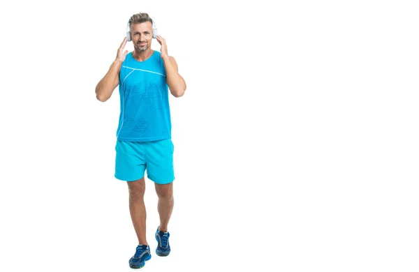 운동선수는 활동적인 생활양식 광고가 플레이어 스포츠맨 흰색에 스포츠 라이프 스타일 — 스톡 사진
