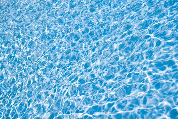 Sommer Blau Schwimmbad Plätscherte Wasser Hintergrund — Stockfoto