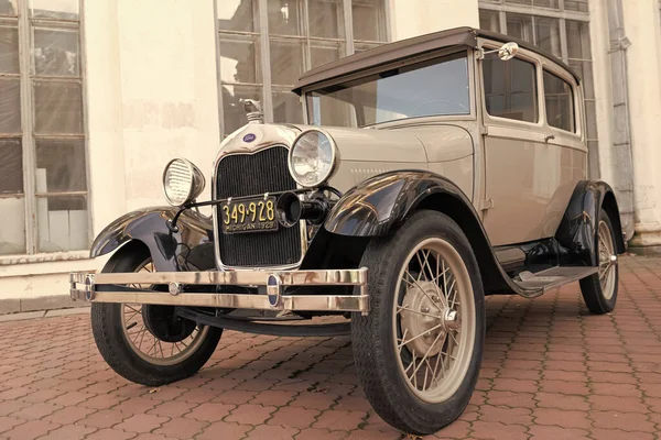 Kiew Ukraine November 2022 Ford Model 1927 Retro Auto Seitenansicht — Stockfoto