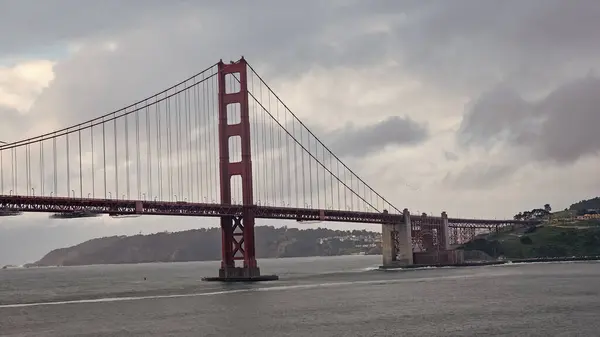 Célèbre San Francisco Golden Gate Pont Rouge Amérique Californie — Photo