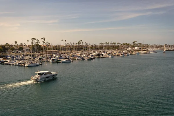 Long Beach California Usa April 2021 Summer Port Boat Harbour — Stock Photo, Image