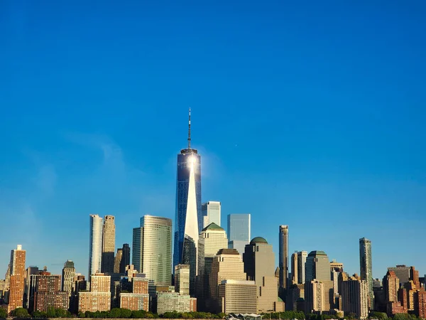 Nowy Jork Wieżowiec Miejski Nick Miejska Architektura Centrum Manhattanu Miasto — Zdjęcie stockowe
