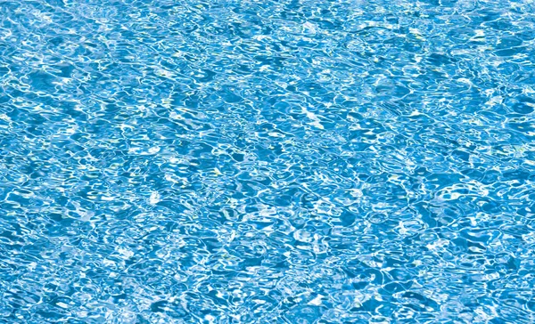 Blue Swimming Pool Water Background Ripples — Stock Photo, Image