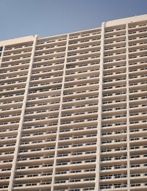 Mimari görünüş ve dış görünüş inşa etmek. Bina mimarisi cephesi. Mimarlık cephesinin fotoğrafı. mimari cephesi.