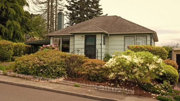 stock image suburban cottage townhouse property. photo of suburban cottage townhouse. suburban cottage townhouse. suburban cottage townhouse in neighborhood.