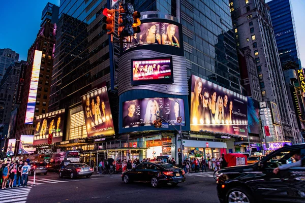 Nueva York Estados Unidos Junio 2023 Times Square Midtown Manhattan —  Fotos de Stock