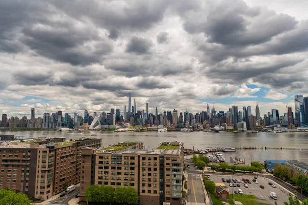 Nowy Jork Usa Maja 2023 Panorama Nowego Jorku Drapaczem Chmur — Zdjęcie stockowe