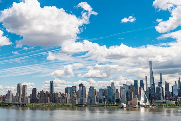 Nowy Jork Usa Maja 2023 Zapierająca Dech Piersiach Panorama Manhattanu — Zdjęcie stockowe