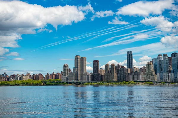Midtown Manhattan Und Hudson River Großstadtbild New York Innenstadt Manhattan — Stockfoto