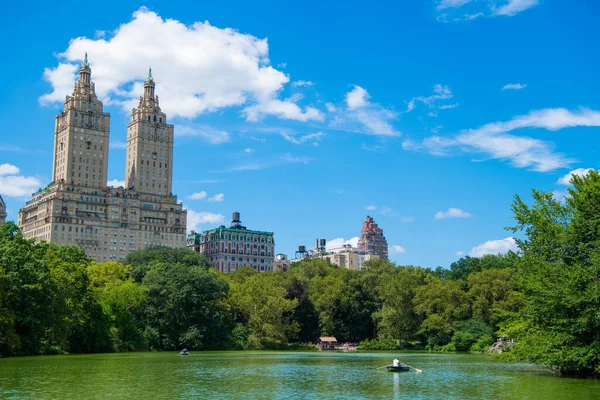 Nyc Manhattan Parque Central Nueva York Hermosa Vista Jacqueline Kennedy —  Fotos de Stock