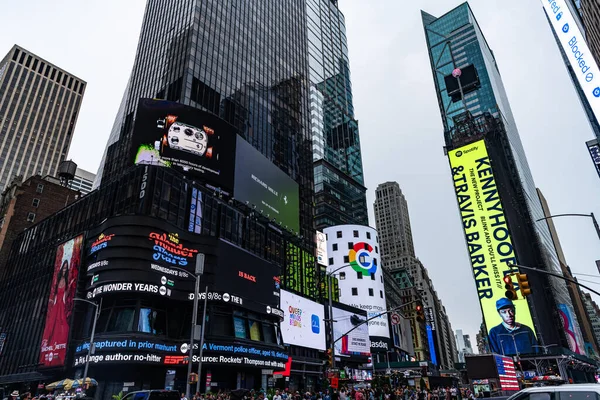 Νέα Υόρκη Ηπα Ιουλίου 2023 Times Square Του Μανχάταν Στο — Φωτογραφία Αρχείου
