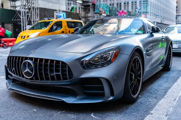 New York City Usa Augusti 2023 Mercedes Benz Amg 2018 — Stockfoto