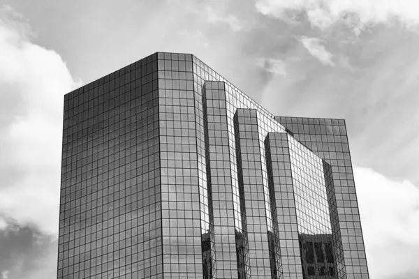 modern glassy skyscraper buildings. business center in modern city architecture.