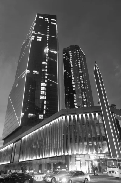 Dubai Emiratos Árabes Unidos Diciembre 2017 Edificio Arquitectónico Rascacielos Dubai —  Fotos de Stock