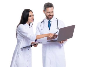 İnternetten doktor randevusu, e-tıp. Online danışman hasta. Online e-tıp randevusu var. eHealth Tıp Servisi. Doktor klinikte çalışıyor. Doktorla görüntülü görüşme. Boşluk afişini kopyala.