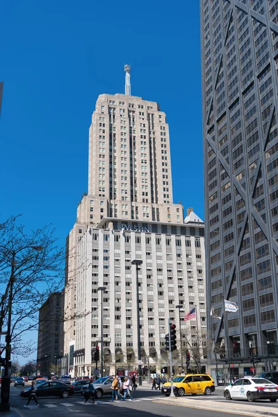 Chicago Usa April 2023 Art Deco Architecture Building Michigan Avenue — Stock Photo, Image