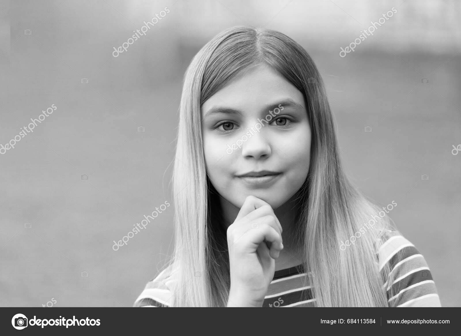 Portrait Teen Girl Outdoor Portrait Photo Teen Girl Portrait Teen Stock ...