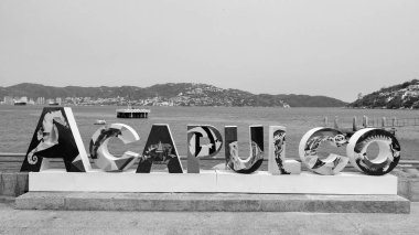 Acapulco, Meksika - 12 Mayıs 2019: Acapulco turistik nokta.