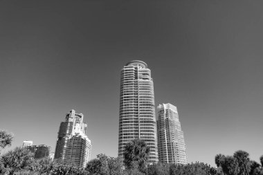 Güney Sahili, ABD 'de gökdelenleri ve palmiyeleri olan bir şehir..