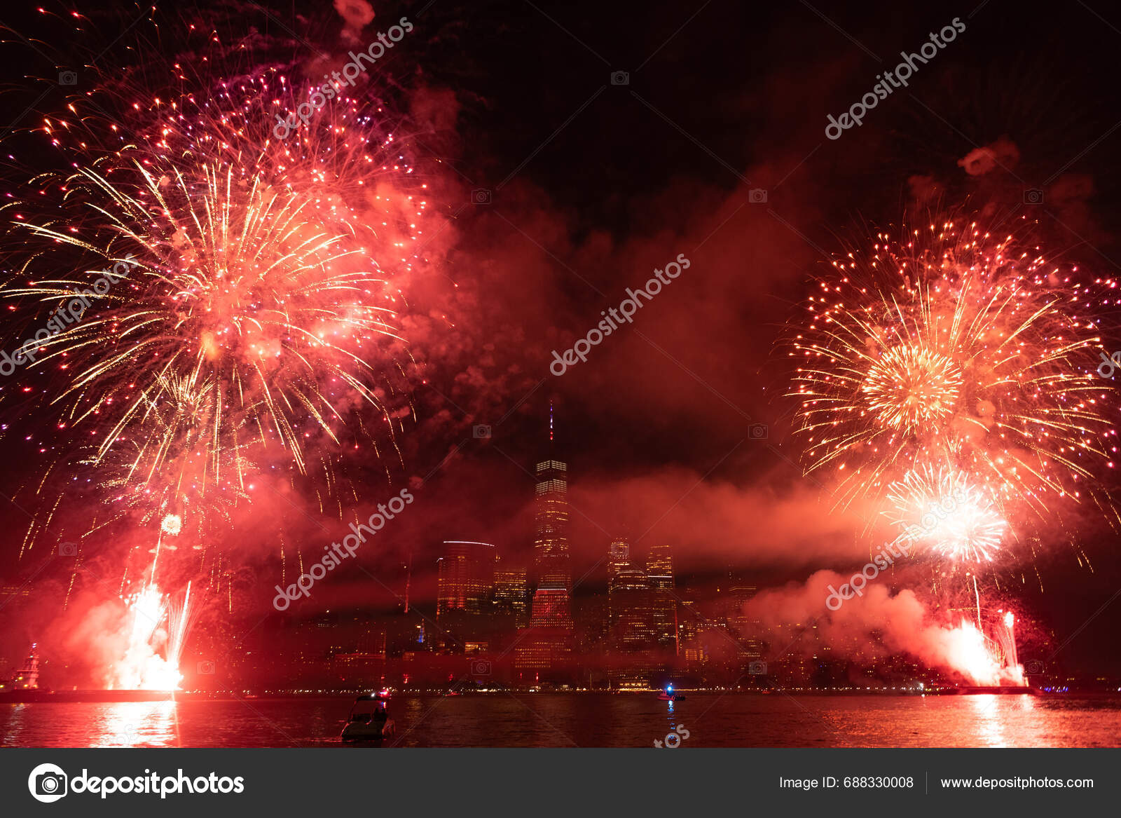 New Years Eve New York Manhattan Fireworks Fireworks Manhattan New