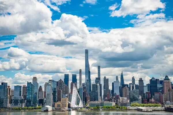 New York City Usa Maj 2023 Manhattans Skyline Fungerar Som — Stockfoto