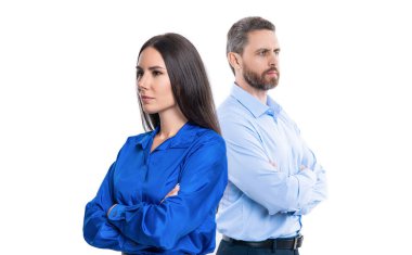 Ofiste iki meslektaşım var. İş arkadaşı olan iş adamları. İş liderliği ve başarı. Lider, liderliği temsil ediyor. Başarılı iş adamları. İşletme lideri beyazları soyutladı. seçici odak.