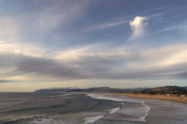 seascape with seacoast summer nature in oregon.